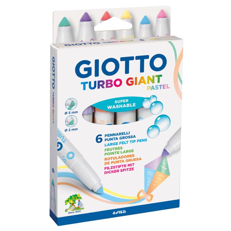 PISAKI 6 TURBO GIANT PASTEL GIOTTO