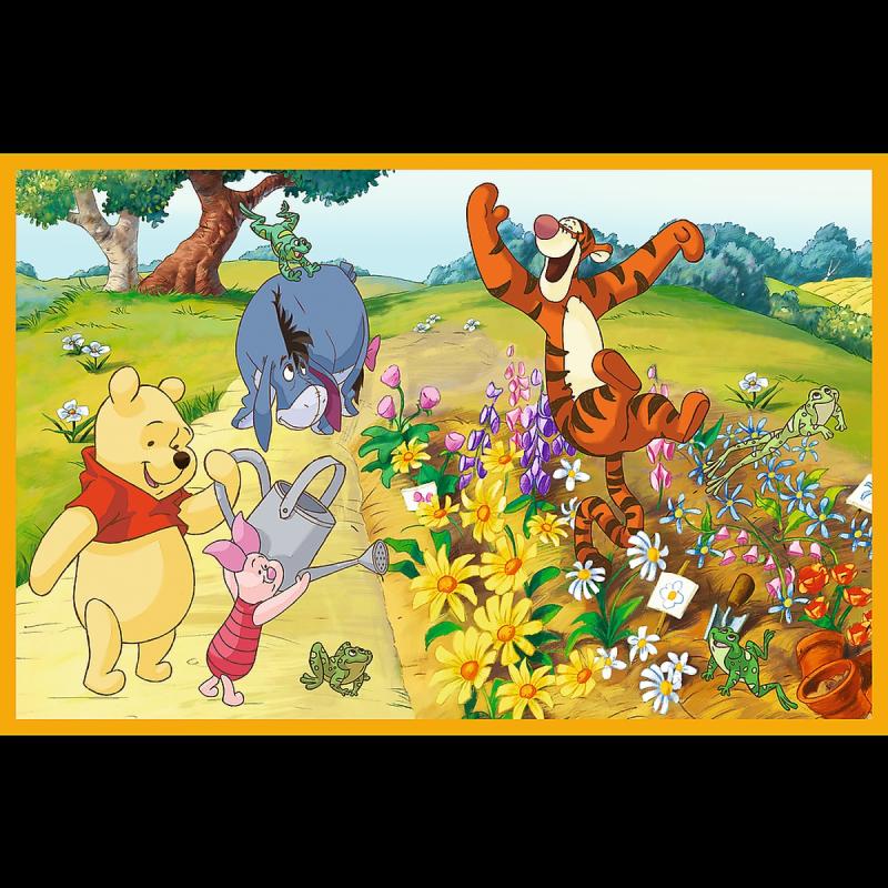 PUZZLE 2X24 TREFL DZIEŃ W OGRODZIE KUBUŚ PUCHATEK
