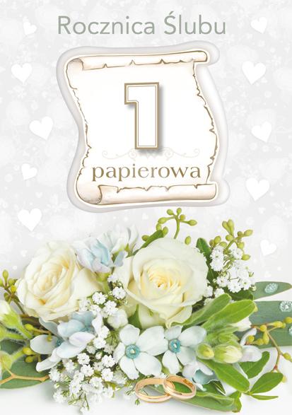 LAURKA A5 POLMAK Z GĄBKĄ ROCZNICA ŚLUBU