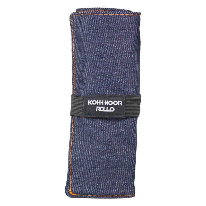 ETUI PIÓRNIK CIEMNONIEBIESKI JEANS 24 DJTJ6-24