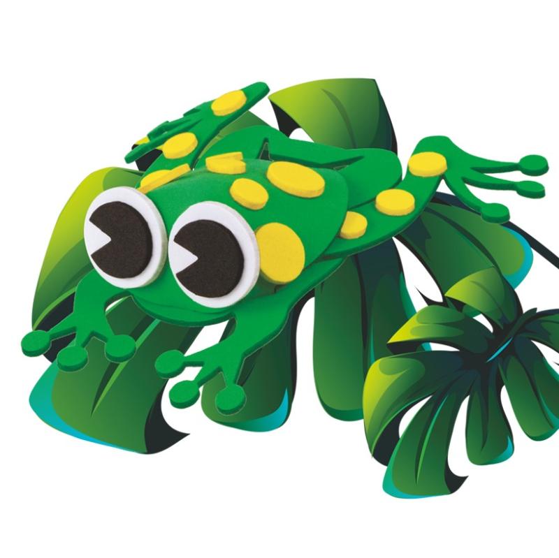 ZESTAW KIDS CREATIVE Z PIANKI STWORY Z DŻUNGLI