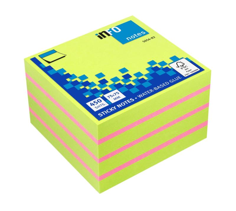 KOSTKA 75X75 450K LIMONKA TRES