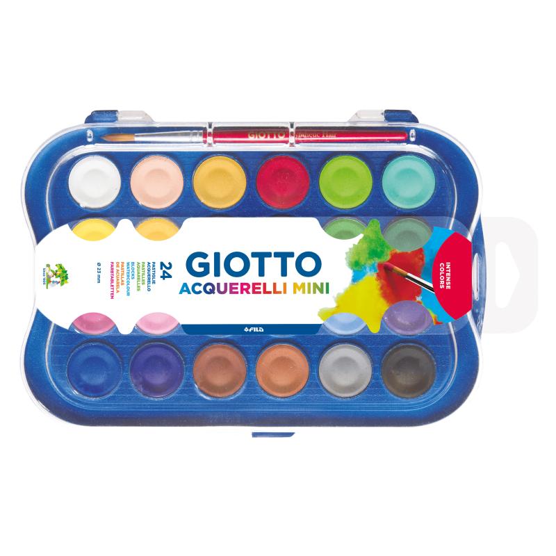 AKWARELE MINI 24 GIOTTO BLISTER