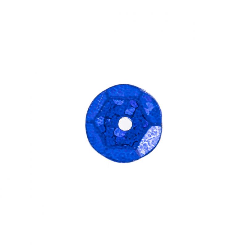 CEKINY HOLOGRAMOWE 6MM NIEBIESKIE BREWIS