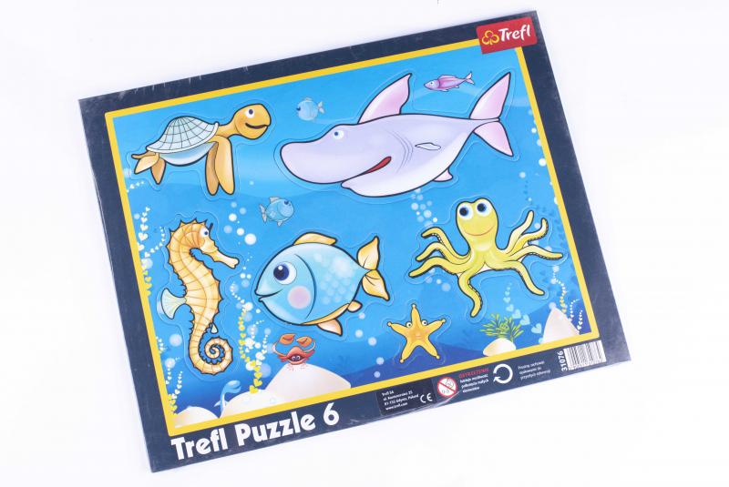 PUZZLE 6 TREFL WCISKANE OCEAN