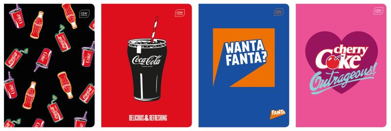 ZESZYT A5/32 # INTER COCA COLA 70G M MAT+UV