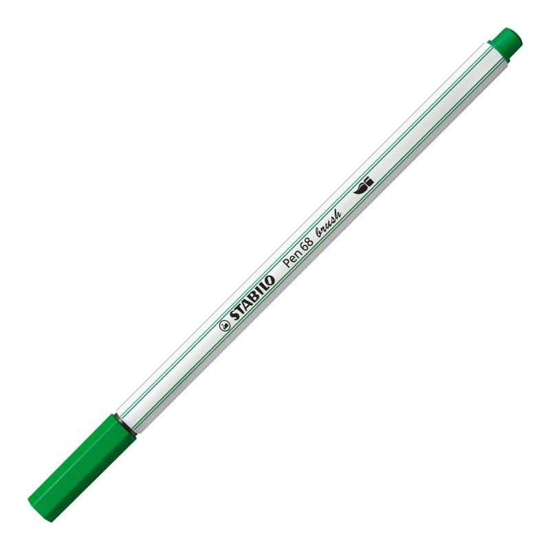 PISAKI STABILO 68 BRUSH ZIELONY