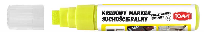 MARKER SUCHOŚĆ.KREDOWY 8X15MM ŻÓŁTY