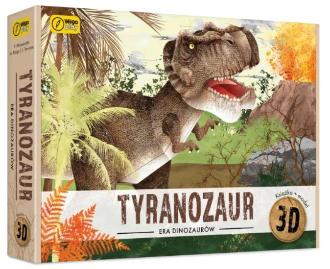 TYRANOZAUR. PUZZLE 3D + KSIĄŻKA BANER