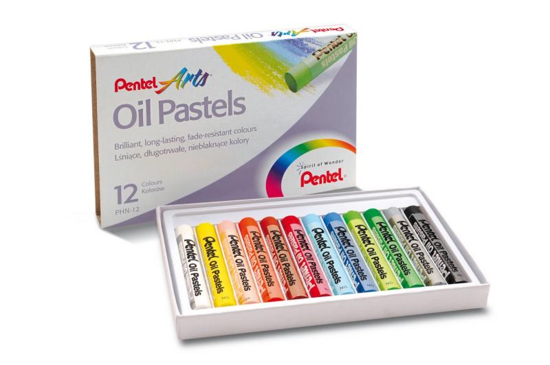 PASTELE OLEJNE 12 PENTEL