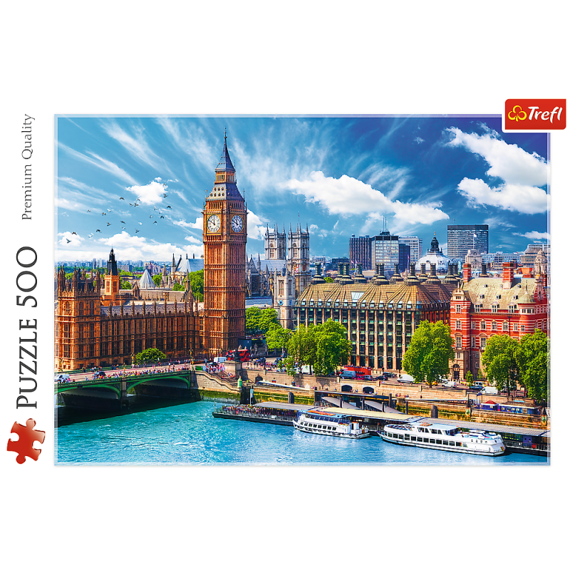PUZZLE 500 TREFL SŁONECZNY LONDYN