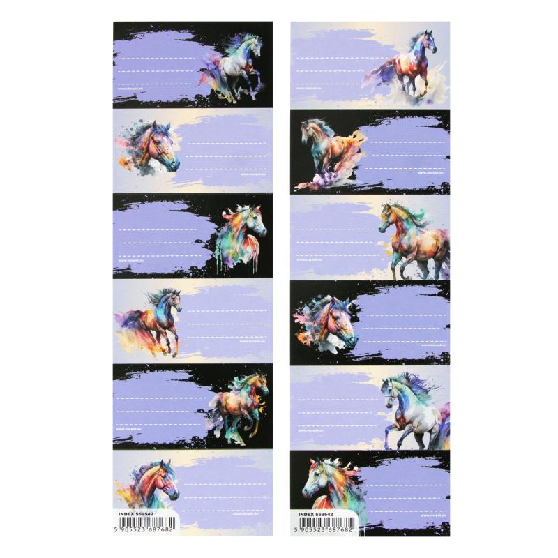 NAKLEJKI NA ZESZYT HORSE STK PB A25
