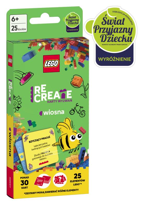 LEGO. RECREATE. KARTY WYZWAŃ. WIOSNA