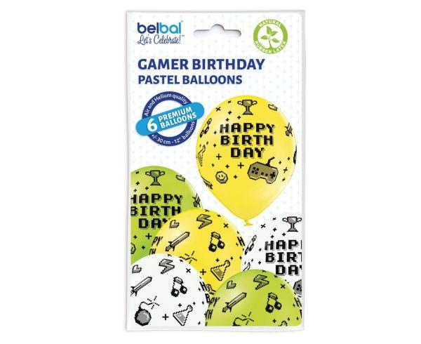 BALONY D11 GAMER BIRTHDAY PA MIX3 A'6