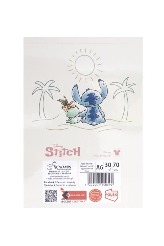 NOTES A6/30 Z PODDRUKIEM STITCH BENIAMIN