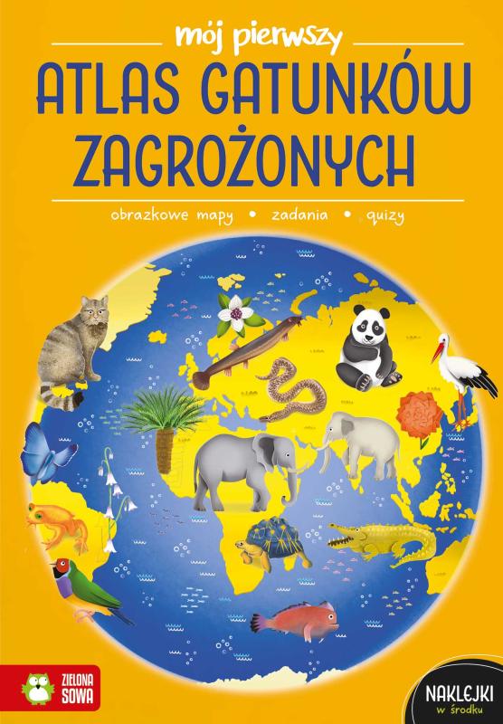 KSIĄŻECZKA MÓJ PIERWSZY ATLAS GATUNKÓW
