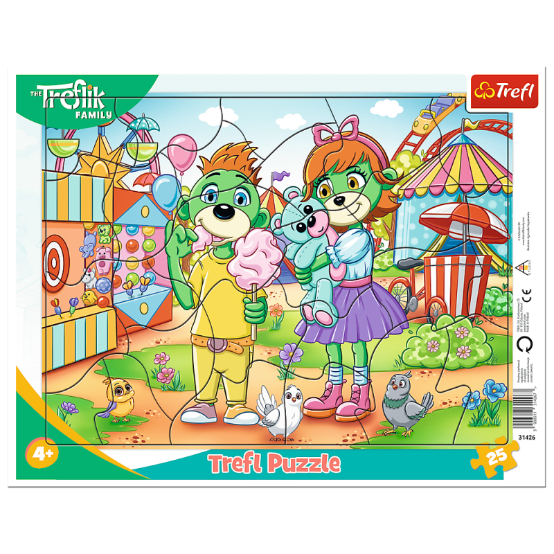 PUZZLE 25 TREFL RAMKOWE RODZINNY DZIEŃ