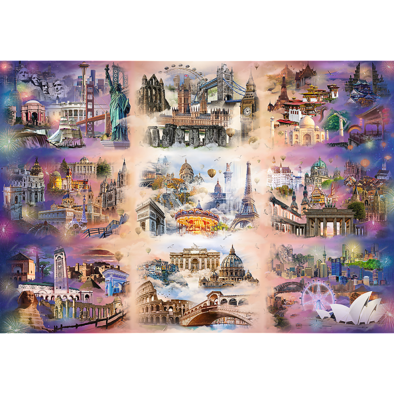 PUZZLE 13500 TREFL MIASTA POZA CHMURAMI
