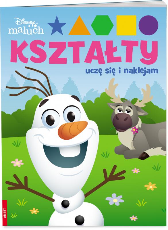 KSIĄŻECZKA DISNEY MALUCH. KSZTAŁTY.UCZĘ SIĘ I NAKLEJAM