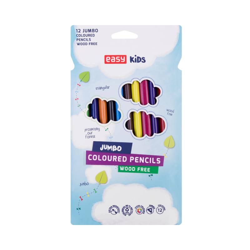 KREDKI 12 PLAST JUMBO