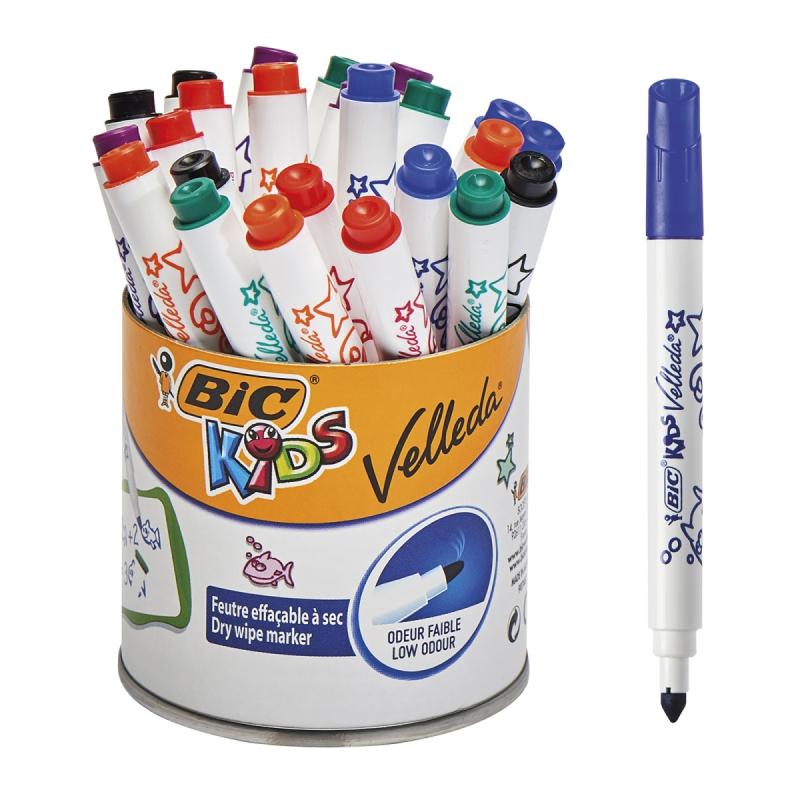 MARKER BIC VELLEDA MINI KIDS POT24