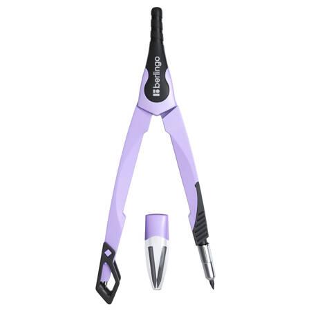 CYRKIEL BERLINGO METALOWY NA GRAFITY INSTICT 13,5CM 2 ELEMENTY FIOLETOWY ETUI PLASTIKOWE