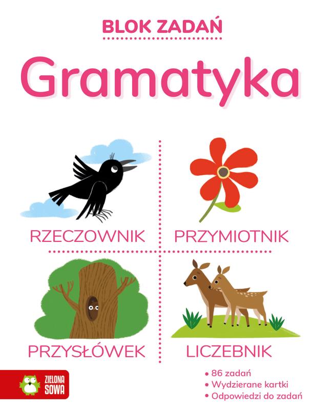 KSIĄŻECZKA BLOK ZADAŃ. GRAMATYKA 6+