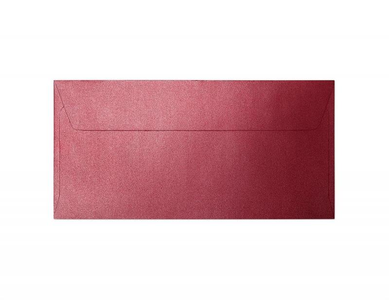 KOPERTA DL PEARL CZERWONY OP 10SZT 120G WALENTYNKI