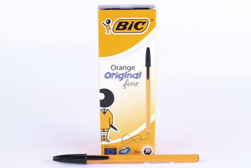 DŁUGOPIS BIC ORANGE CZARNY A'20