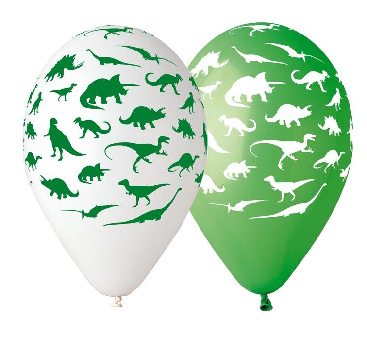 BALON PREMIUM DINOZAURY 12/5SZT