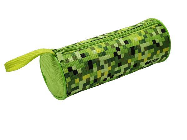PIÓRNIK SASZETKA PIXI GREEN TUBA Z 1 ZAMKIEM HAPPY COLOR