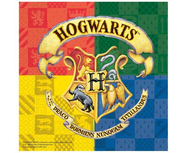 SERWETKI PAPIEROWE HARRY POTTER HOGWARTS HOUSES