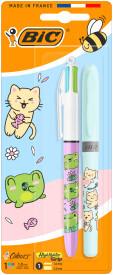 ZAKREŚLACZ BIC HL GRIP 4C KAWAI ANIML A/2