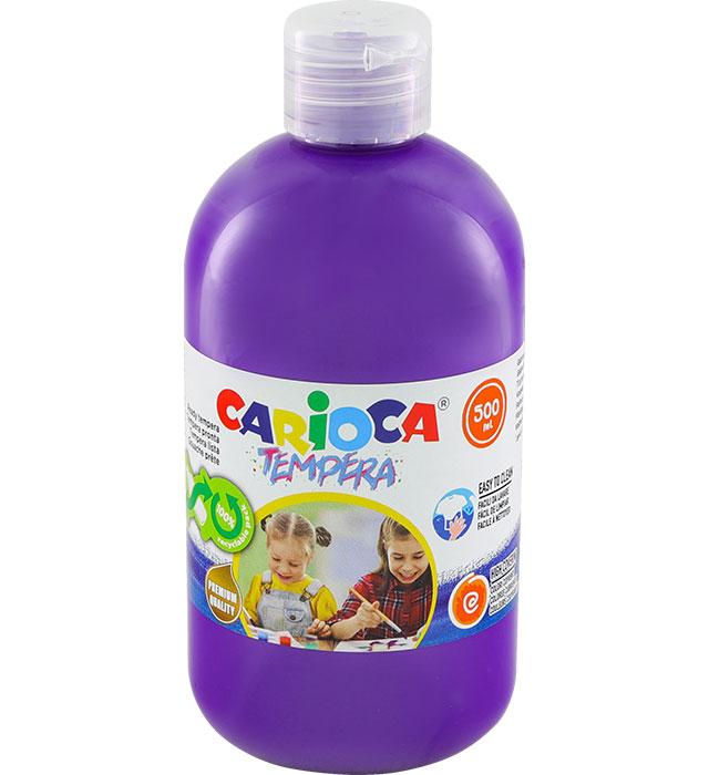 FARBA TEMPERA 500ML FIOLETOWA CARIOCA 40427/18