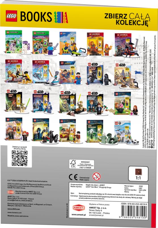 KSIĄŻECZKA LEGO STAR WARS. PRZYGODY GROGU