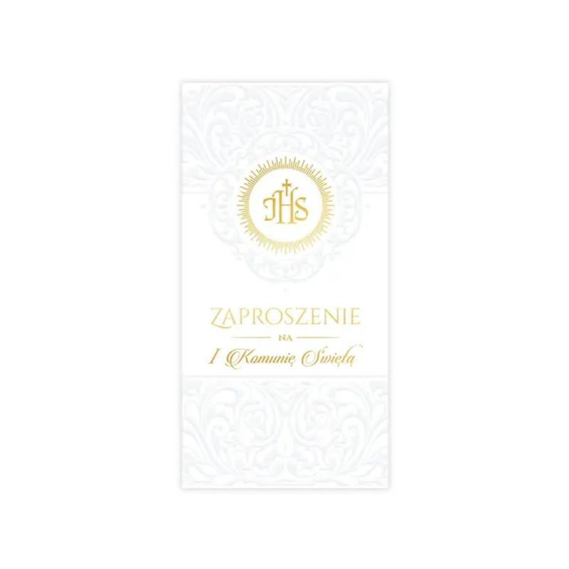 ZAPROSZENIA LUX A/10 KOTEK KOMUNIA