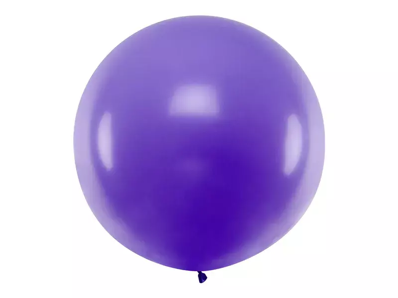 BALON OKRĄGŁY 1M PASTEL LAVENDER