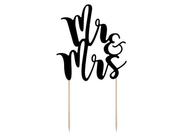 TOPPER NA TORT MR&MRS 25,5CM