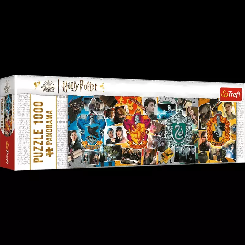 PUZZLE 1000 TREFL PANORAMA CZTERY DOMY HOGWARTU