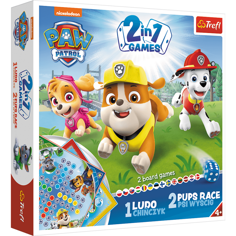 GRA 2W1 CHIŃCZYK/ PSI WYSCIG PAW PATROL