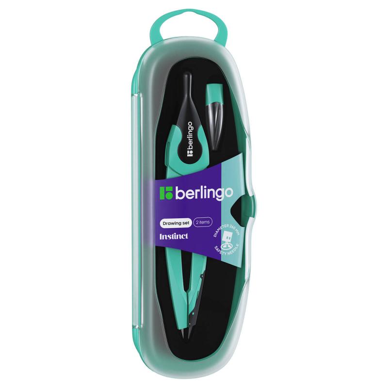 CYRKIEL BERLINGO METALOWY NA GRAFITY INSTICT 13,5CM 2 ELEMENTY MIĘTOWY ETUI PLASTIKOWE