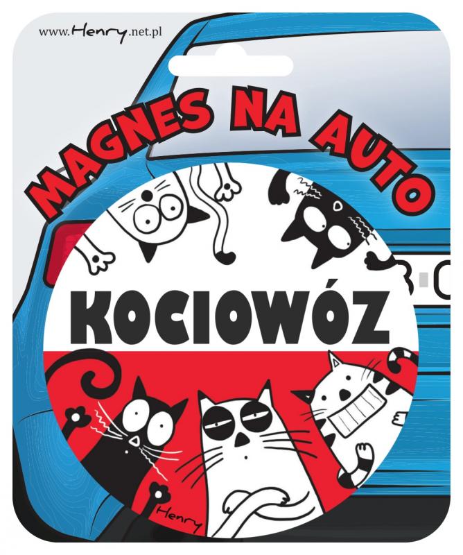 MAGNES NA AUTO KOCIOWÓZ