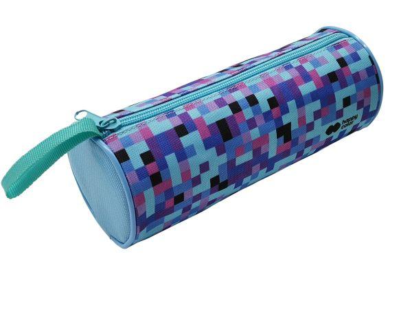 PIÓRNIK SASZETKA TUBA Z 1 ZAMKIEM PIXI BLUE HAPPY COLOR
