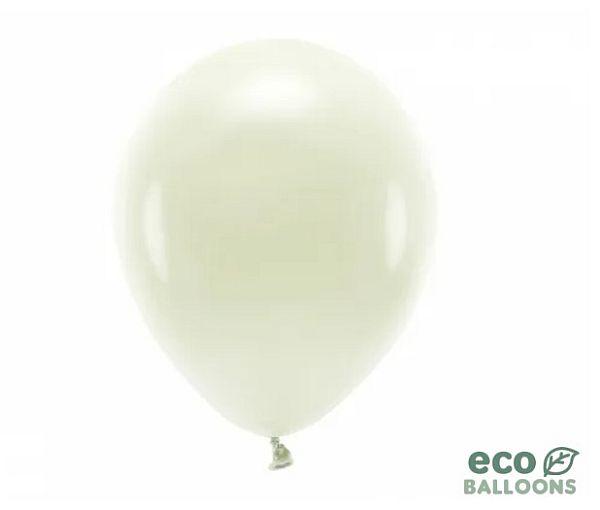 BALONY ECO 30CM PASTELOWE KREMOWY