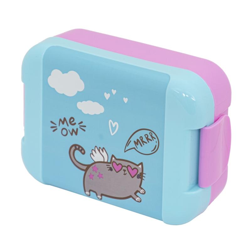 ŚNIADANIÓWKA AQUA PURE MEOW MINT/PINK