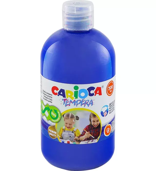 FARBA TEMPERA 500ML GRANATOWA CARIOCA