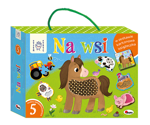 KSIĄŻECZKA DOTYKAM, POZNAJĘ - NA WSI BOX