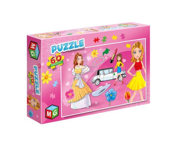 PUZZLE 60 ELEMENTÓW - BUTIK BAL M&G