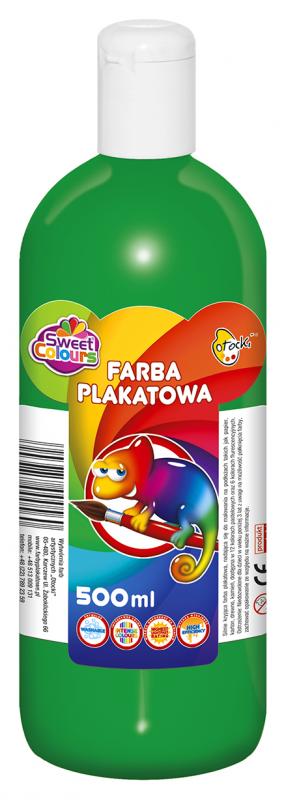 FARBA PLAKATOWA OTOCKI 500ML TRAWIASTA ZIELEŃ