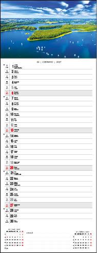 KALENDARZ WIELOPLANSZOWY POLSKA PLANER JOTAN STANDARD